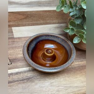 Vintage Mid-Century Ceramic Incense Holder